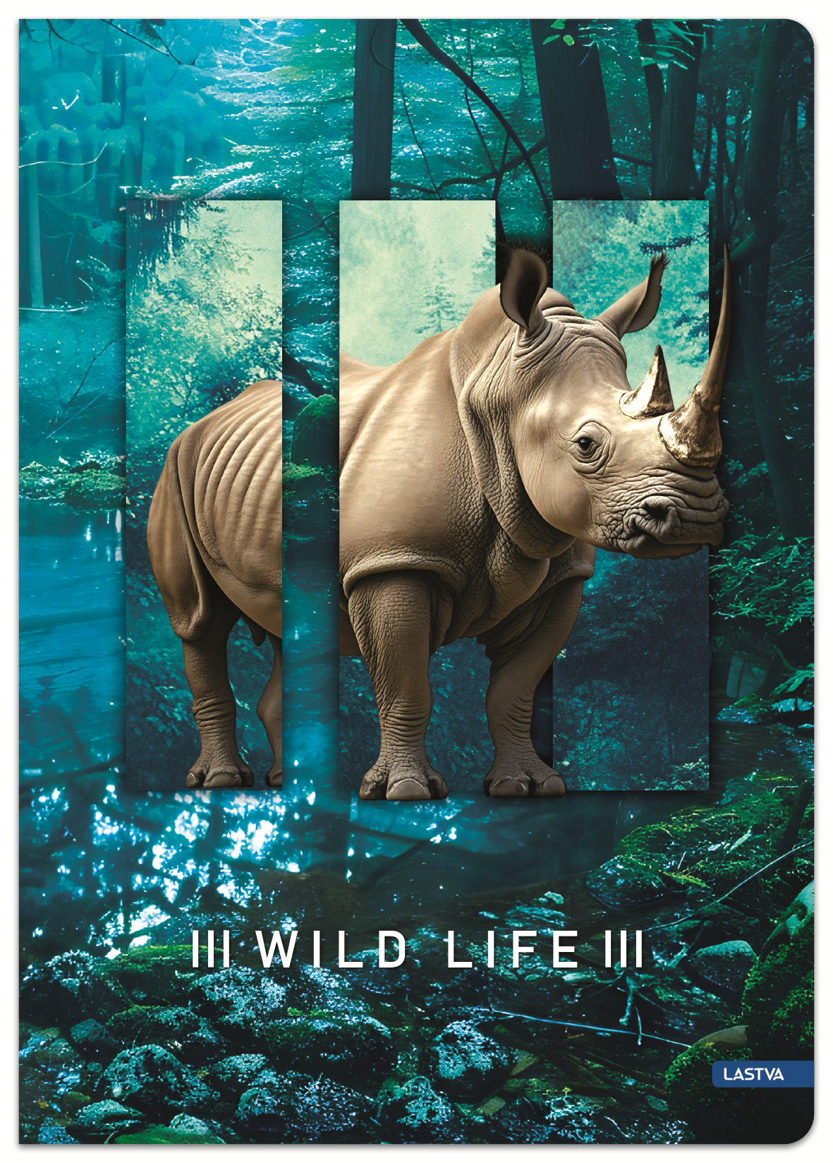 SVESKA TP 96 LISTOVA A4 KARO WILD LIFE (više dezena) - Knjižara Riznica Beograd